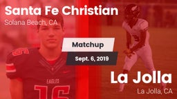 Matchup: Santa Fe Christian vs. La Jolla  2019