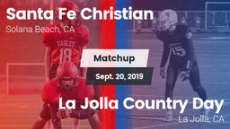 Matchup: Santa Fe Christian vs. La Jolla Country Day  2019