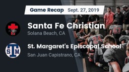 Recap: Santa Fe Christian  vs. St. Margaret's Episcopal School 2019