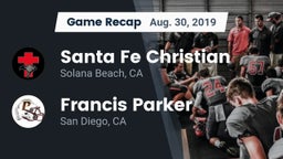 Recap: Santa Fe Christian  vs. Francis Parker  2019