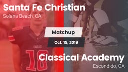 Matchup: Santa Fe Christian vs. Classical Academy  2019
