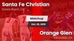 Matchup: Santa Fe Christian vs. Orange Glen  2019