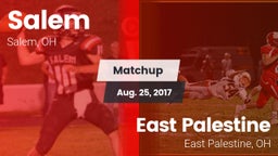 Matchup: Salem  vs. East Palestine  2017