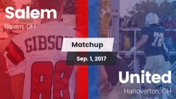 Matchup: Salem  vs. United  2017