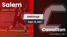 Matchup: Salem  vs. Carrollton  2017