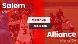 Matchup: Salem  vs. Alliance  2017
