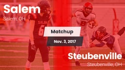 Matchup: Salem  vs. Steubenville  2017