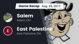 Recap: Salem  vs. East Palestine  2017