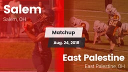 Matchup: Salem  vs. East Palestine  2018