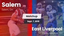 Matchup: Salem  vs. East Liverpool  2018