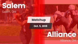 Matchup: Salem  vs. Alliance  2018