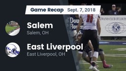 Recap: Salem  vs. East Liverpool  2018