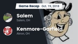 Recap: Salem  vs. Kenmore-Garfield   2018