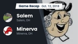 Recap: Salem  vs. Minerva  2018