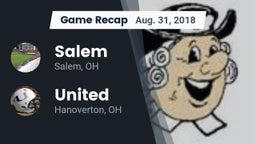 Recap: Salem  vs. United  2018