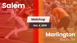 Matchup: Salem  vs. Marlington  2019
