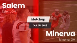 Matchup: Salem  vs. Minerva  2019