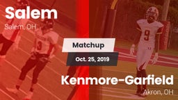 Matchup: Salem  vs. Kenmore-Garfield   2019