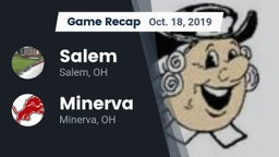 Recap: Salem  vs. Minerva  2019