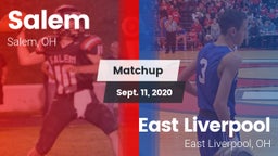 Matchup: Salem  vs. East Liverpool  2020