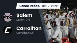 Recap: Salem  vs. Carrollton  2022