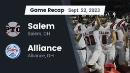 Recap: Salem  vs. Alliance  2023