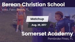 Matchup: Berean Christian vs. Somerset Academy  2017