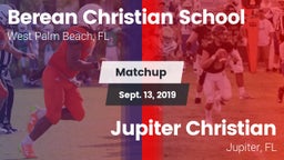 Matchup: Berean Christian vs. Jupiter Christian  2019