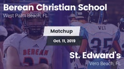 Matchup: Berean Christian vs. St. Edward's  2019