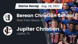Recap: Berean Christian School vs. Jupiter Christian  2021