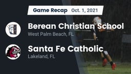 Recap: Berean Christian School vs. Santa Fe Catholic  2021