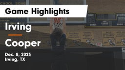 Irving  vs Cooper  Game Highlights - Dec. 8, 2023