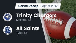 Recap: Trinity Chargers vs. All Saints  2017