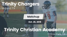 Matchup: Trinity vs. Trinity Christian Academy 2018