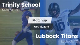 Matchup: Trinity vs. Lubbock Titans 2019