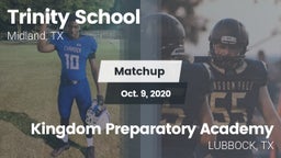 Matchup: Trinity vs. Kingdom Preparatory Academy 2020