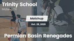 Matchup: Trinity vs. Permian Basin Renegades 2020