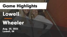 Lowell  vs Wheeler  Game Highlights - Aug. 20, 2022