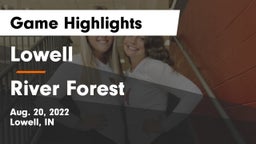 Lowell  vs River Forest  Game Highlights - Aug. 20, 2022