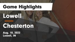 Lowell  vs Chesterton  Game Highlights - Aug. 18, 2022
