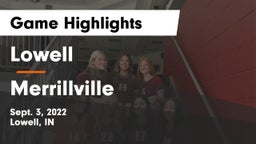 Lowell  vs Merrillville  Game Highlights - Sept. 3, 2022
