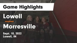 Lowell  vs Morresville Game Highlights - Sept. 10, 2022