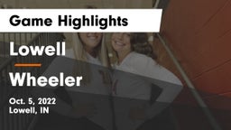 Lowell  vs Wheeler  Game Highlights - Oct. 5, 2022