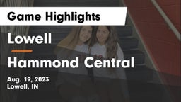 Lowell  vs Hammond Central  Game Highlights - Aug. 19, 2023