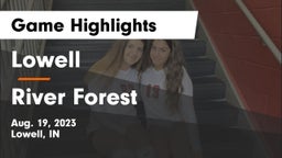 Lowell  vs River Forest  Game Highlights - Aug. 19, 2023