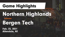 Northern Highlands  vs Bergen Tech  Game Highlights - Feb. 23, 2021
