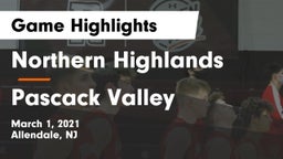 Northern Highlands  vs Pascack Valley Game Highlights - March 1, 2021