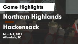 Northern Highlands  vs Hackensack  Game Highlights - March 4, 2021