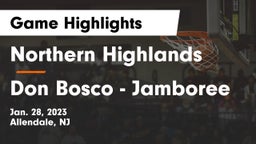 Northern Highlands  vs Don Bosco - Jamboree Game Highlights - Jan. 28, 2023