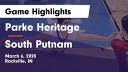 Parke Heritage  vs South Putnam  Game Highlights - March 6, 2020